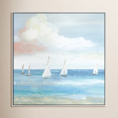 Ibis "Beach Sail Bliss" Print by Nan