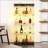 Tempered Glass Display Cabinet With Color-Changing Lights, Door Locks, And Adjustable Feet For Versatile Use In Any Room-654972718