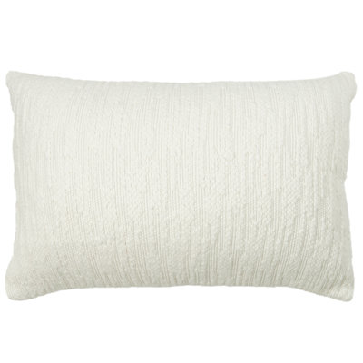 Textured Cotton Throw Pillow
