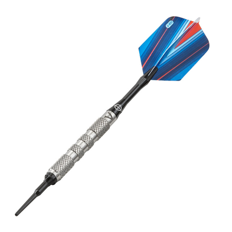 Ensemble 16 pièces de fléchettes circulaires en tonneau de tungstène sidewinder