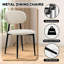 32.8''H Upholstered Side Chairs ,  Modern Kitchen Chairs for Dining Room, Living Room(Seat of 2)-1973381306