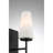 River 1-Light Wall Sconce in Black-1078915333