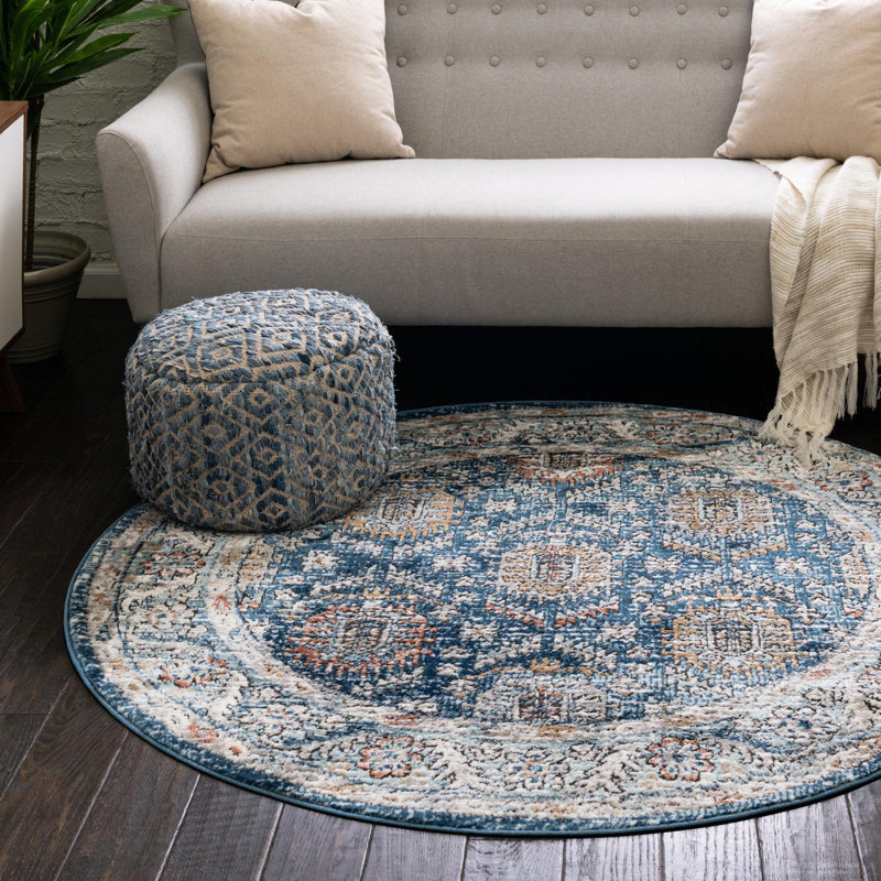 Weingartner Oriental Indoor Rug, Round 7'