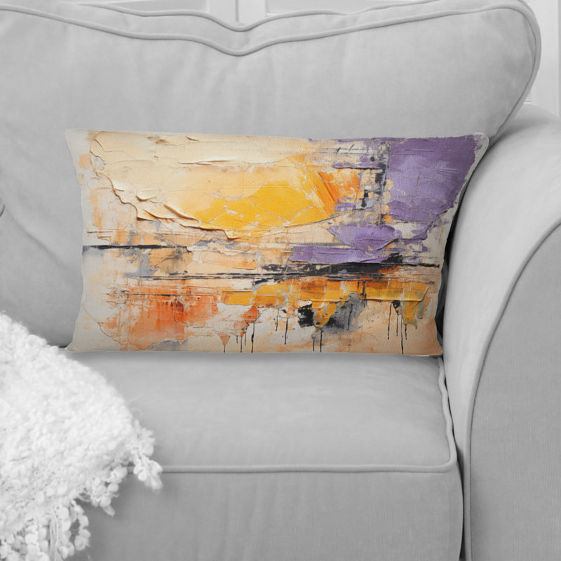 Coussin Collage Fusion IX - Abstract Collages