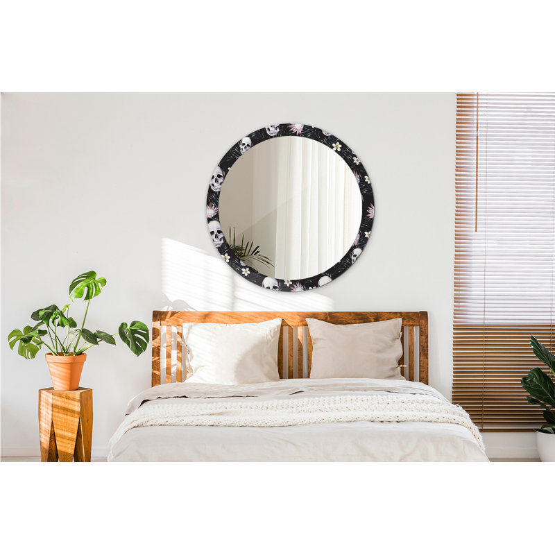 Huldar Glass Flat Wall Mirror