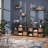45.67'' W Steel Frame Step Bookcase-78617359