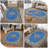 Rubeena Vintage Tribal Fluff Area Rug Washable Floral  Carpet Mat-1707318615