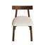 Ensemble de 2 chaises de salle à manger modernes en bois (seulement chaises de salle à manger)-1780041760