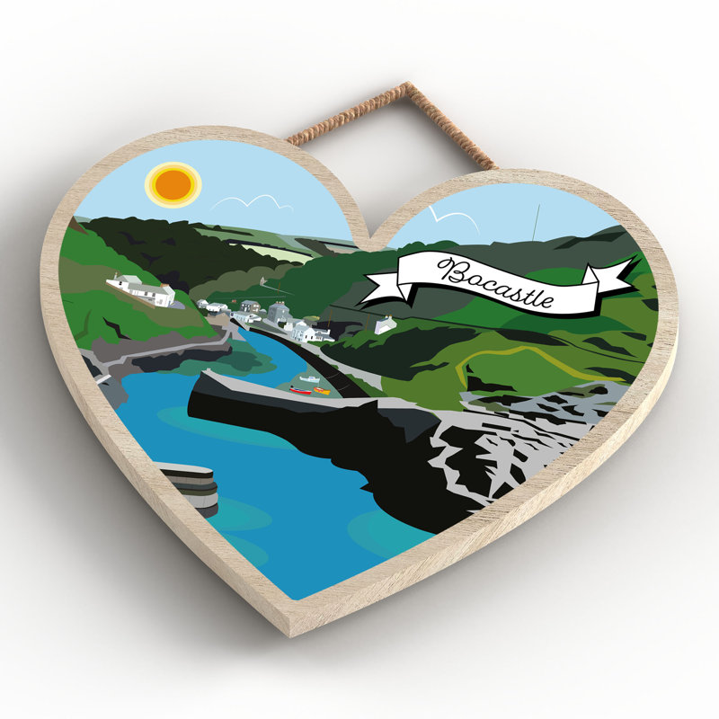 Katie Pearson Cities & Countries and Nautical & Beach Solid Wood Wall Decor