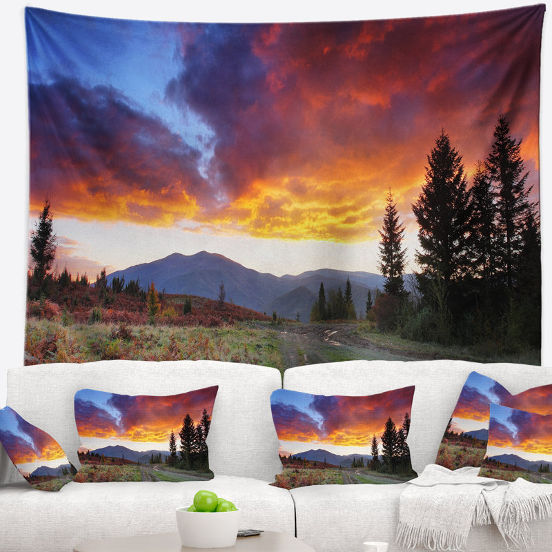 Landscape Polyester, 50" H x 60" W