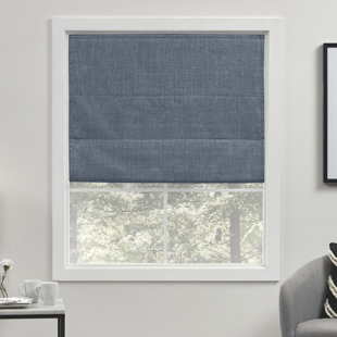 Exclusive Home Acadia 100% Blackout Roman Shade