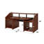 Bureau de musique Annette Cherry Finish