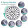 Shower Head With Filters 20 Stage High-Pressure Hard Water Filter 6 Spray Settings Filtered Shower Head With Water Softener Filter Cartridge For Remove Chlorine And Harmful Substances