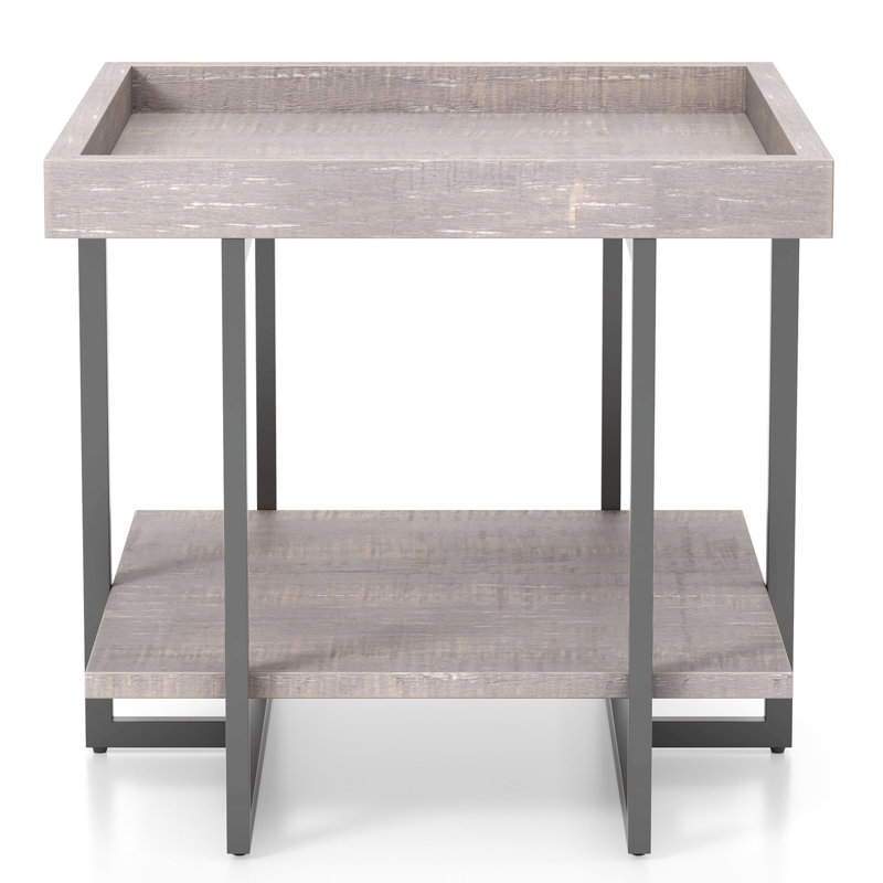 Tables de bout 18 po de hauteur Baden, gris