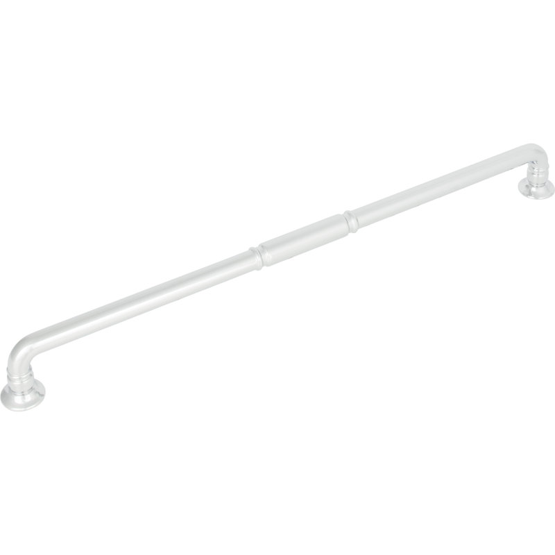 Kent Bar pull, Polished Chrome, 12" Center to Center