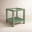 Pine Isle Glass End Table-1017580373