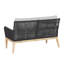 Lalegun 4 Seater Rattan Conversation Set