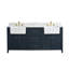 Meuble-lavabo double 72 po Aisa-405892926