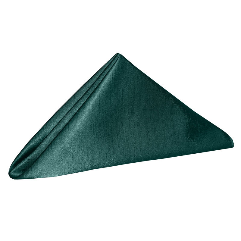 Yulia Silk Square Napkin, Teal, 17" x 17"