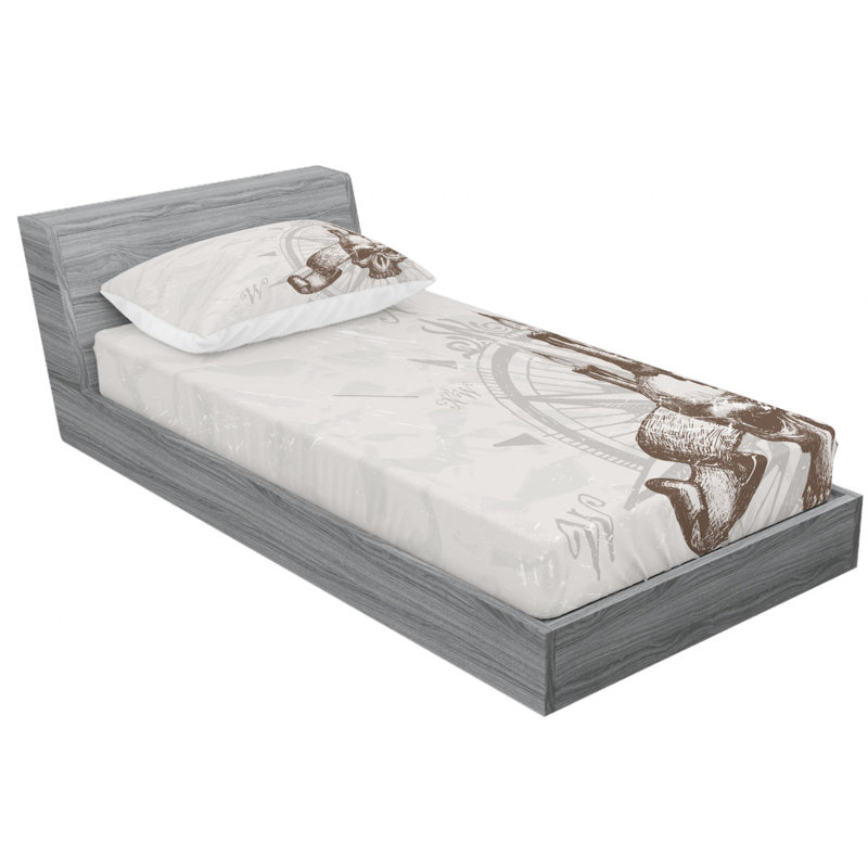 Microfiber Sheet Set, Twin XL Sheet Set with Fitted Sheet
