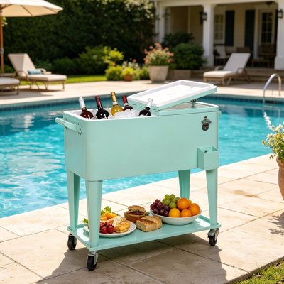 Commode à glace 80 roulettes Meetinghome