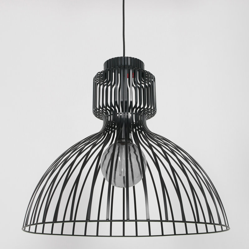 Dunbar 1 - Light Black Dome Pendant