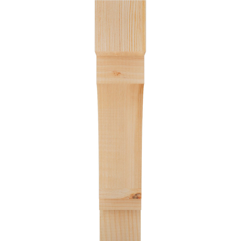 Support lisse bloc de l 3 1/2 po x P 18 po x H 22 po, sapin Douglas, Douglas (lisse), H 22 po x l 4 po x P 18 po