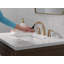 Robinet pour salle de bain en or brossé avec douchette Arvo-103531875
