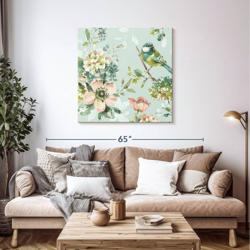 Harnek Mint Crush III On Mint, 39" H x 39" W