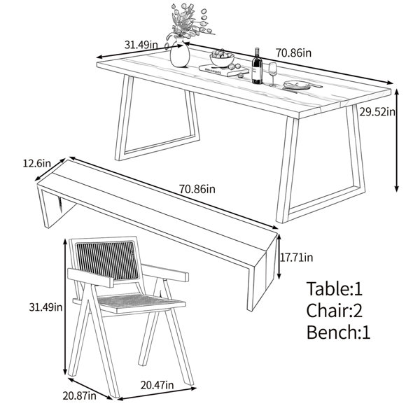 Dimensions du produit