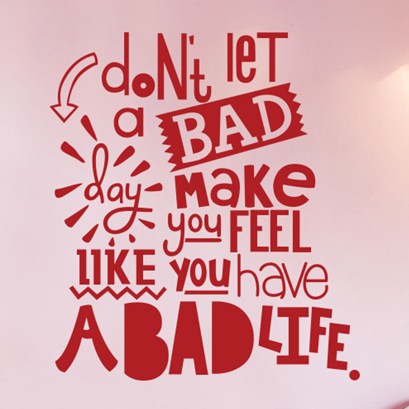 Wall Decal, Medium, Dark Red