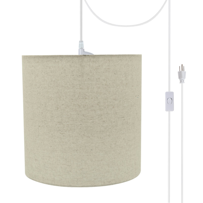 Arcata 1 - Light White Single Pendant, Light Gray