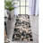 Chimeng Kalia Modern Abstract Gray Black Area Rug-63220960
