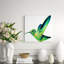Radioactive Hummingbird II Painting by Elena Carlie-26931448-26931447