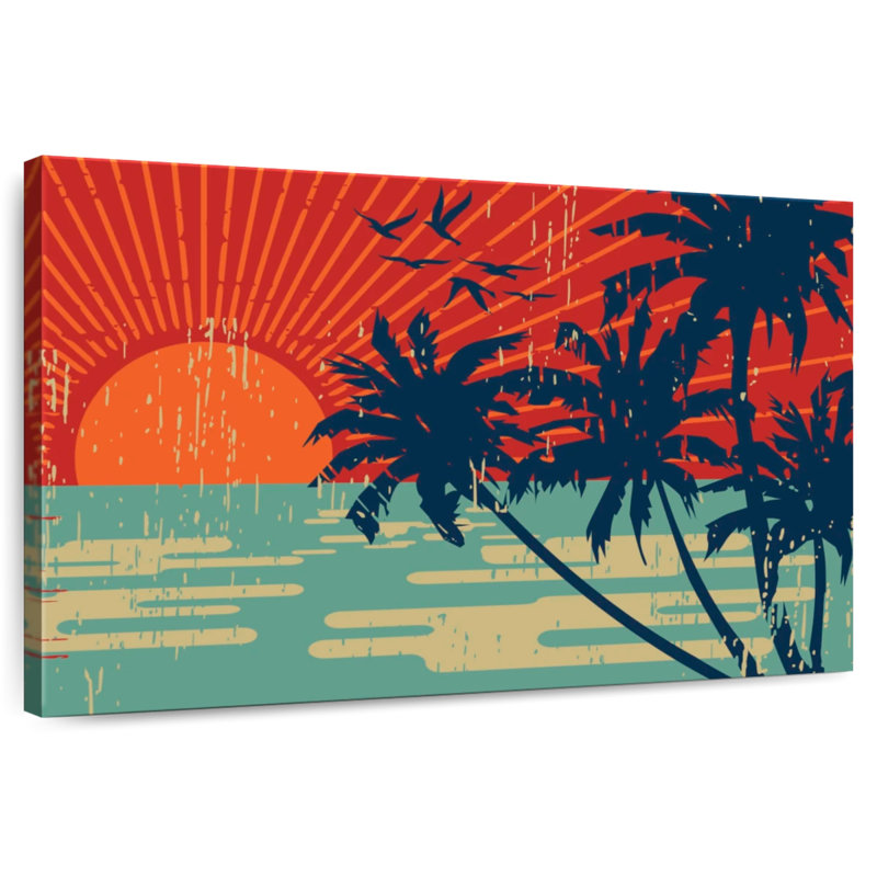 Carte postale Gillard Hawaiian, H 30 po x l 45 po