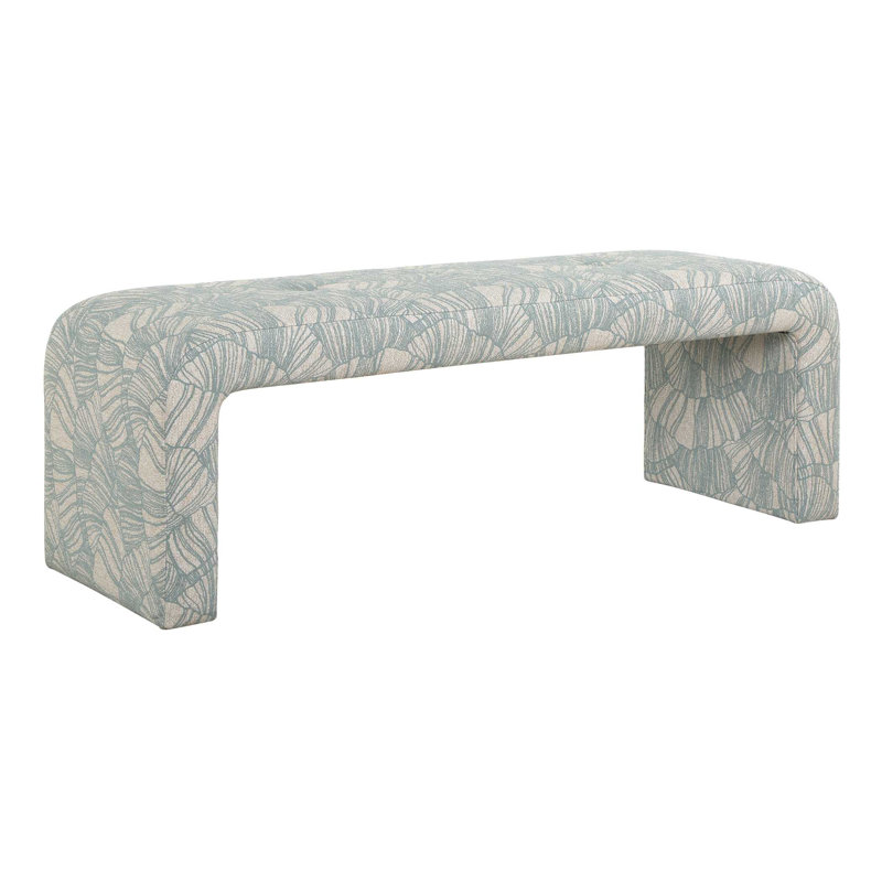 Uttermost Amie Spa Blue Bench