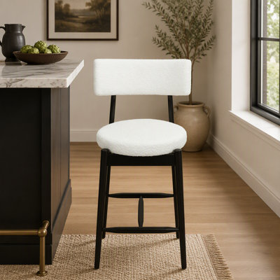 Tabouret de comptoir Mid-Century moderne (ensemble de 2)
