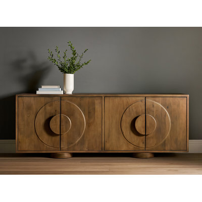 Ivaniel 4-door Sideboard In Spice Tan