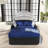 79.9" Outdoor Sunbed With Adjustable Canopy, Daybed With Pillows-263603599-263652473