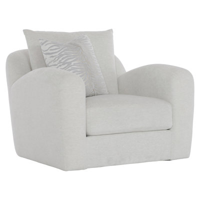 Asher Upholstered Swivel Club Chair