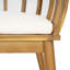 Ensemble de 2 fauteuils de salle à manger Klismos