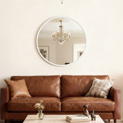 Metal Round Mirror