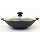 Cuisiland Cast Iron Wok with Lid