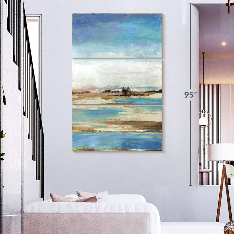 Avery Waterfront, 74" H x 48" W