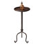 Alma Metal Pedestal Side Table