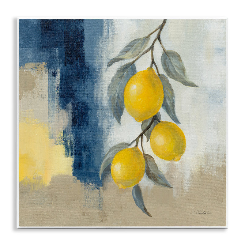 Art mural de cuisine citrons suspendus par Silvia Vassileva