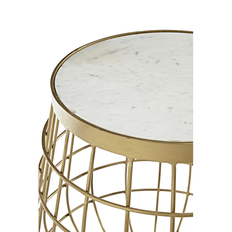 Gravelle Drum End Table