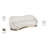 Shelly 90" Velvet Curved Sofa-1937912974