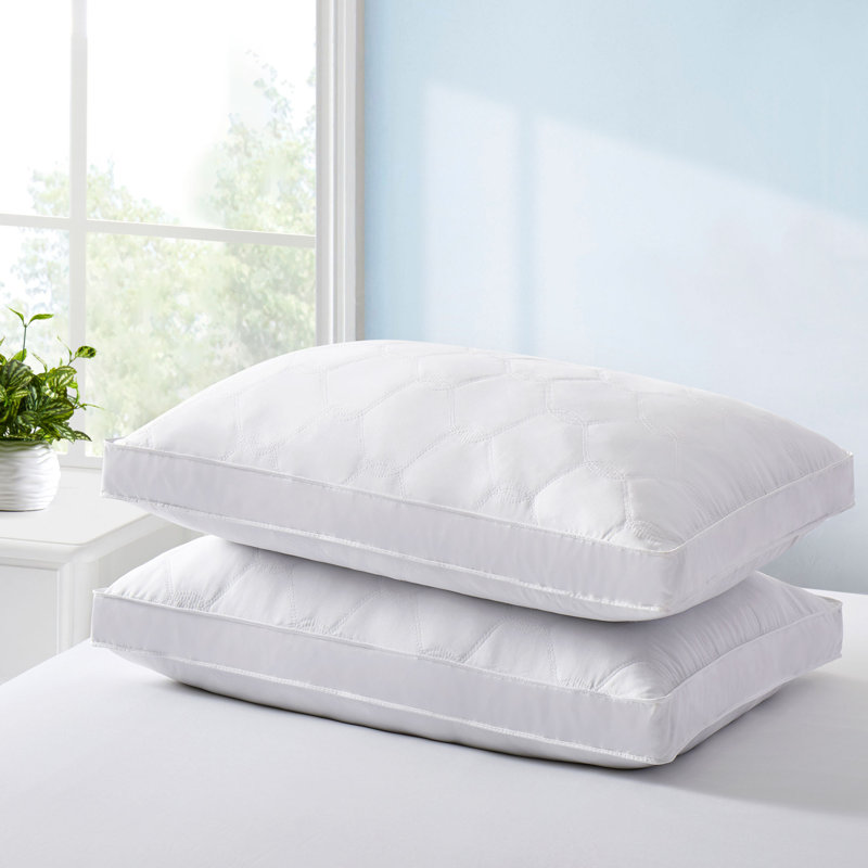 Luxurious White King Size Goose Down Blend Pillows