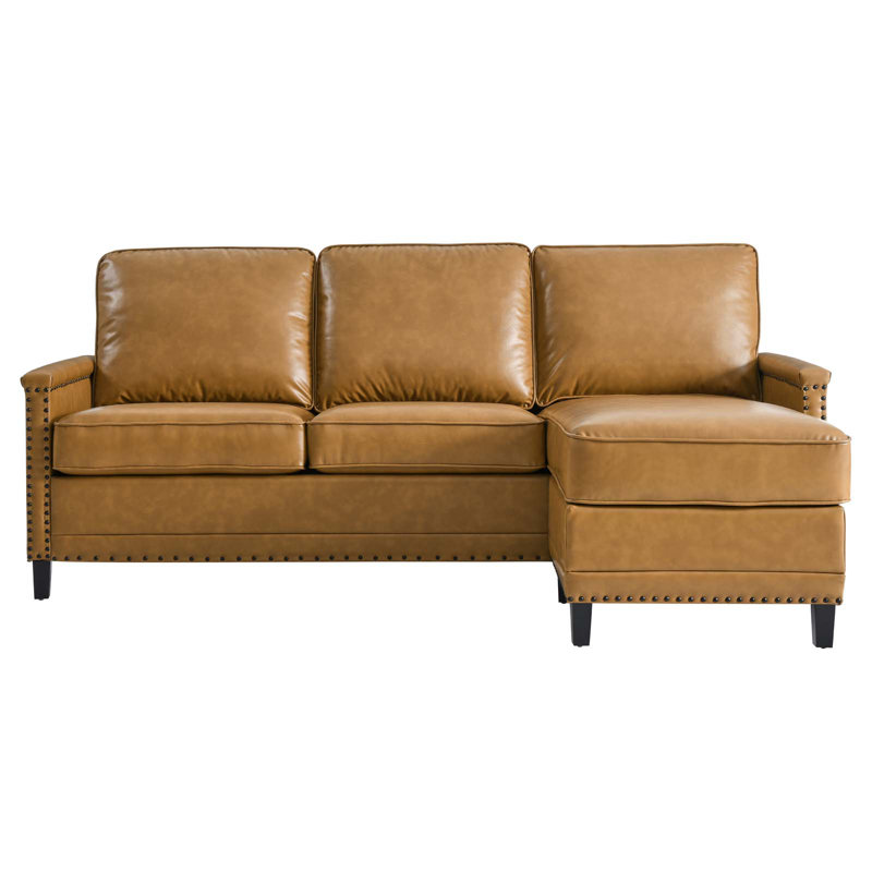 Canapé modulaire en cuir Ashton